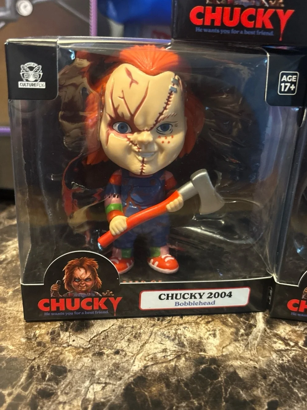 Chucky 1991 Bobblehead Figure - Orange Hair Horror Collectible